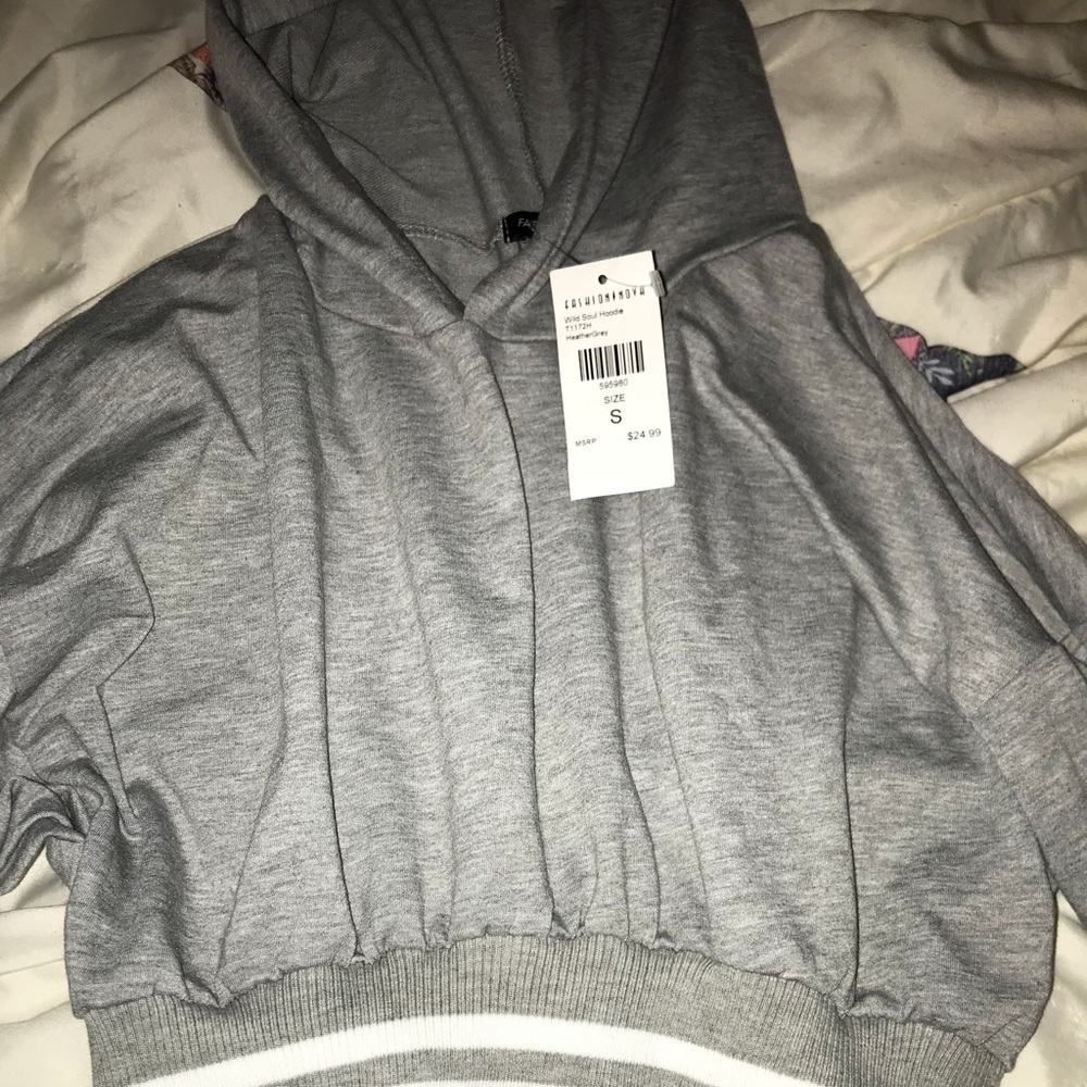 Fashion Nova Cinched Hoodie
